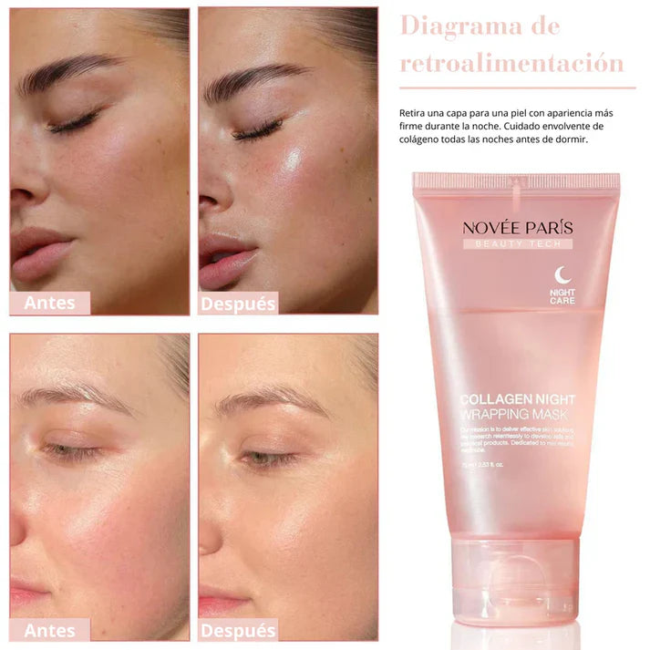 Wrapping Mask™ - Mascarilla de Colágeno Coreana