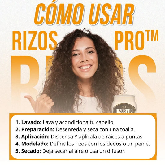 Rizos Pro - Tratamiento de Crema Rizadora 100% Efectivo