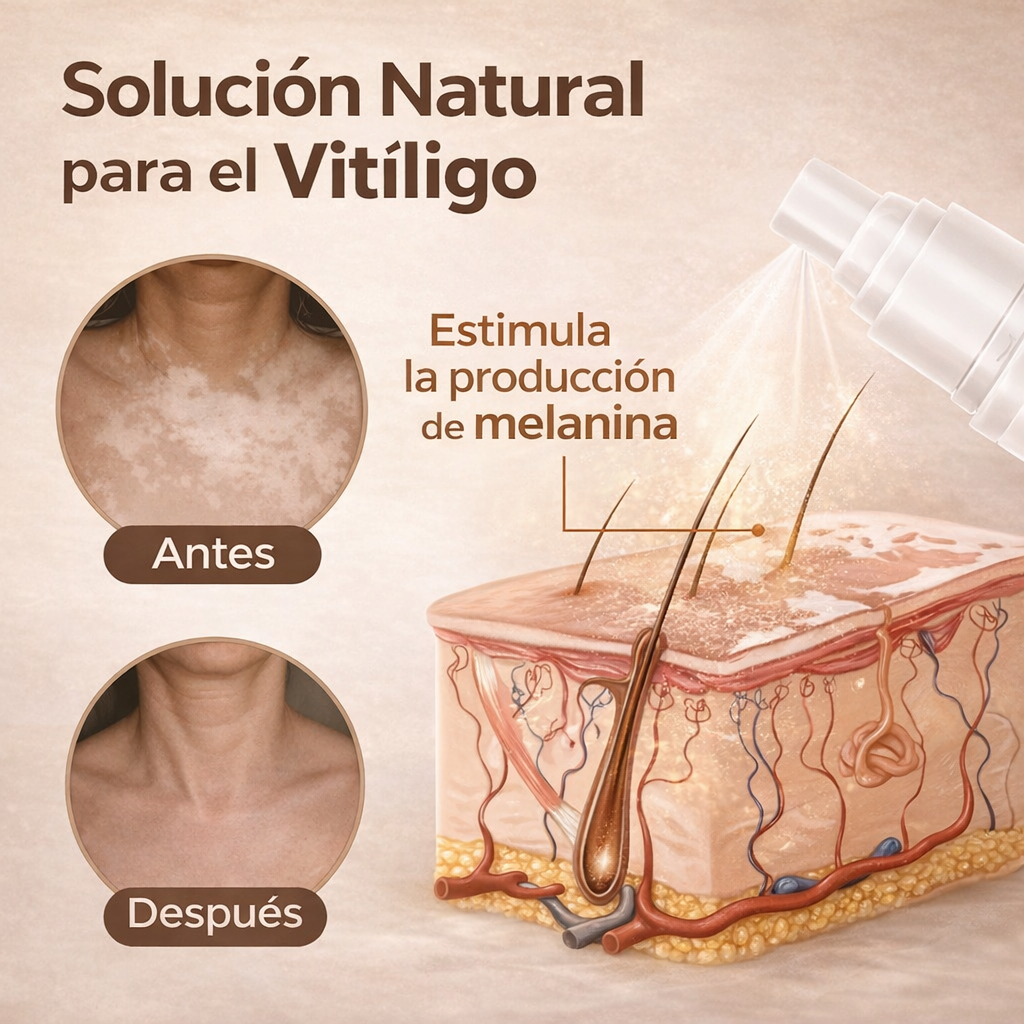 Evenora Herbal Spray TT.A - Solucion natural para el vitiligo