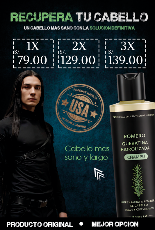 Champú Dexvo FB - para el Crecimiento del Cabello