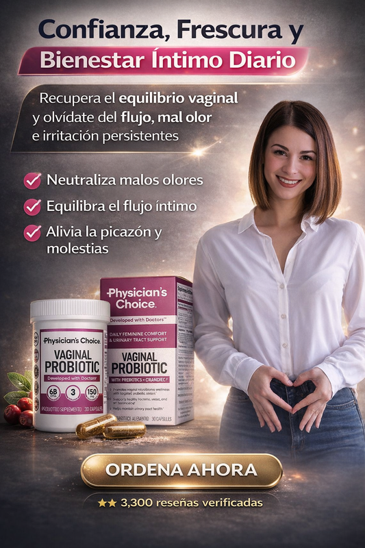 Vaginal Probiotic – Confianza, Frescura y Bienestar Íntimo Diario