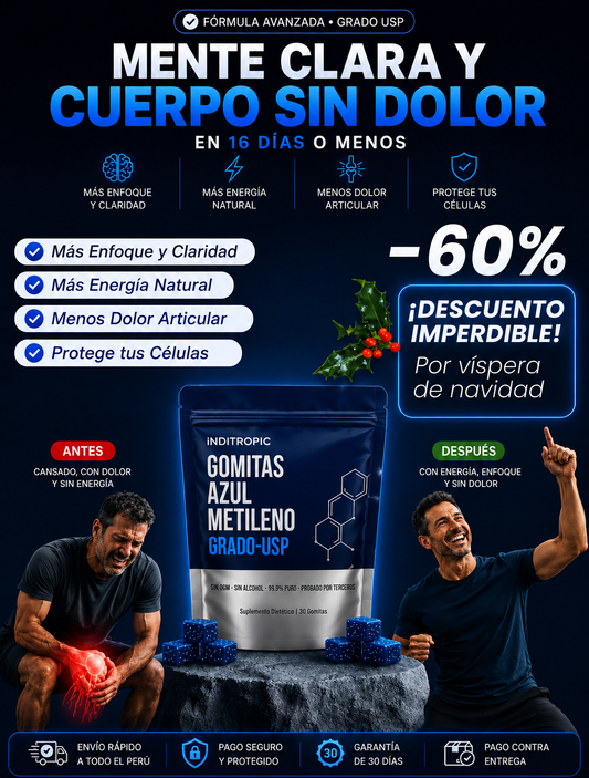Gomitas de Azul de Metileno