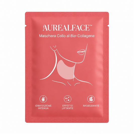 Mascarillas para Cuello Aurealface™ (Neck Mask de Bio-Colágeno Marino)