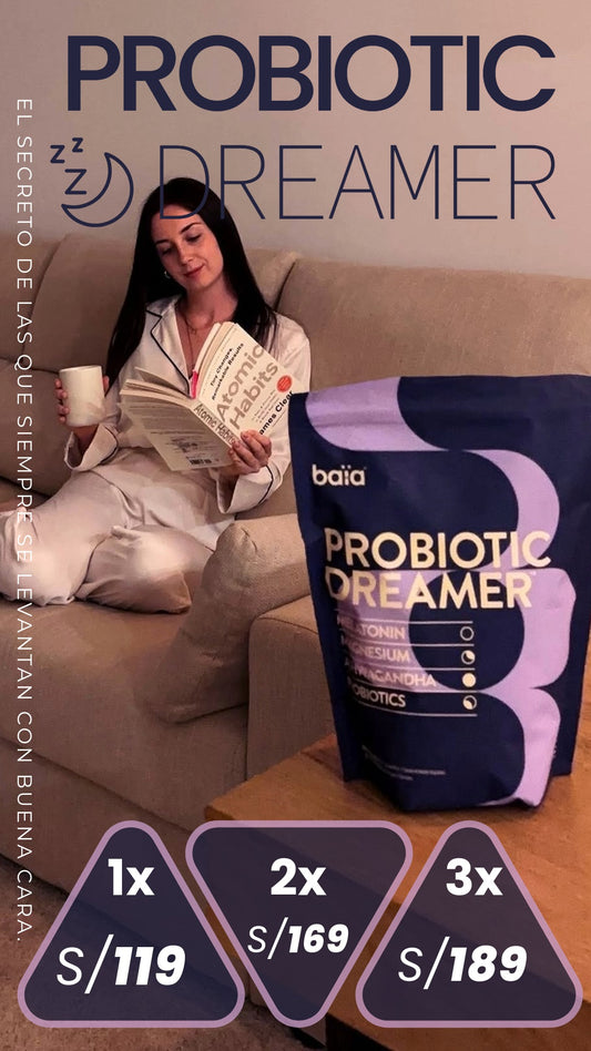PROBIOTIC DREAMER™ DULCES SUEÑOS EN CADA SORBO