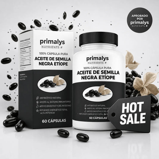 Aceite de Semilla Negra Etíope – Elimina Parásitos y Recupera tu Energía