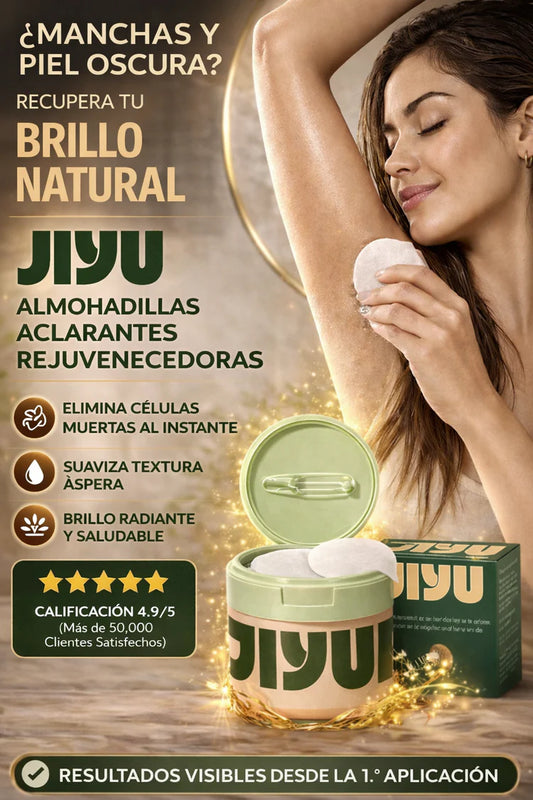 JiYu Daily Toner Pads - Almohadillas aclarantes y rejuvenecedoras