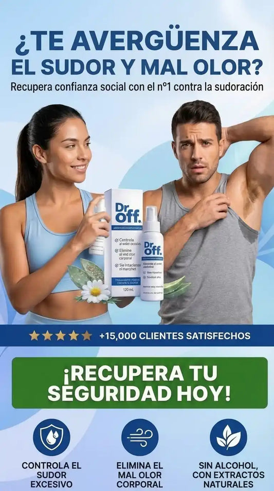Dr Off – Tratamiento antisudor y antiolor corporal