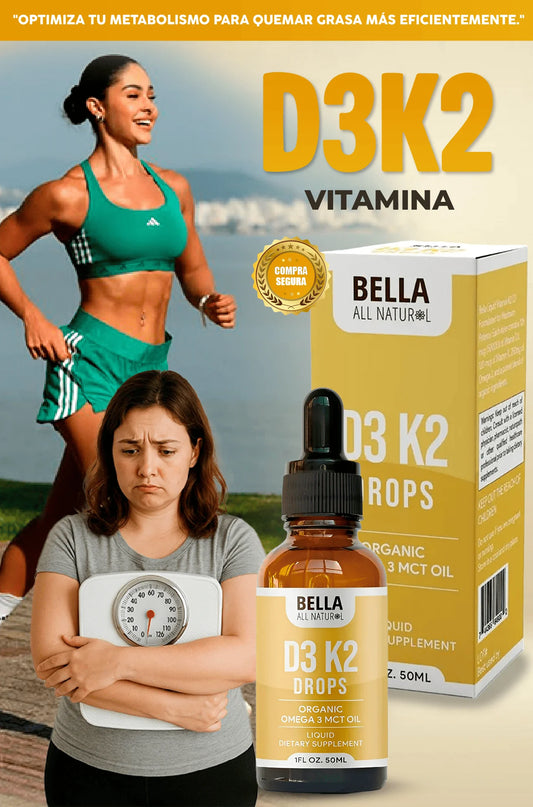 D3K2 – Suplemento (Vitamina D3 + K2)