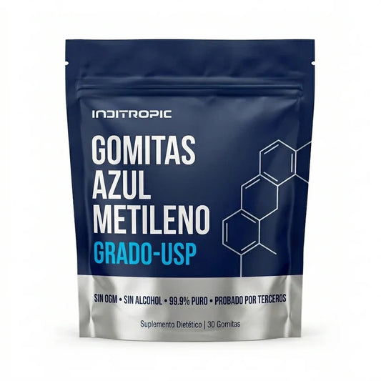 GOMITAS DE AZUL DE METILENO