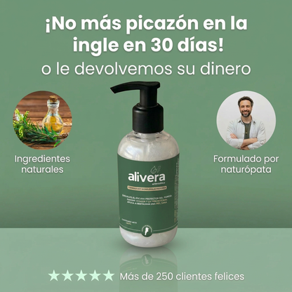 Jabón Antifúngico Alivera® Anti Tiña Inguinal